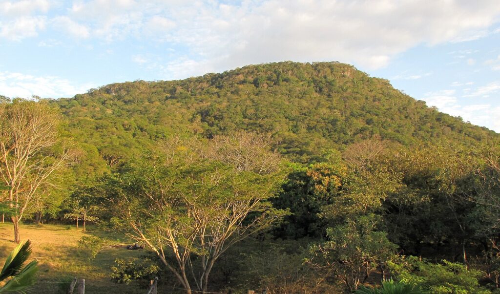 Limestone hills of Barra Honda National Park in Guanacaste